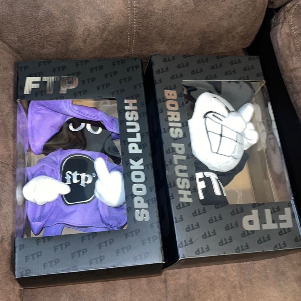 Boris and Spook plush combo by FTP